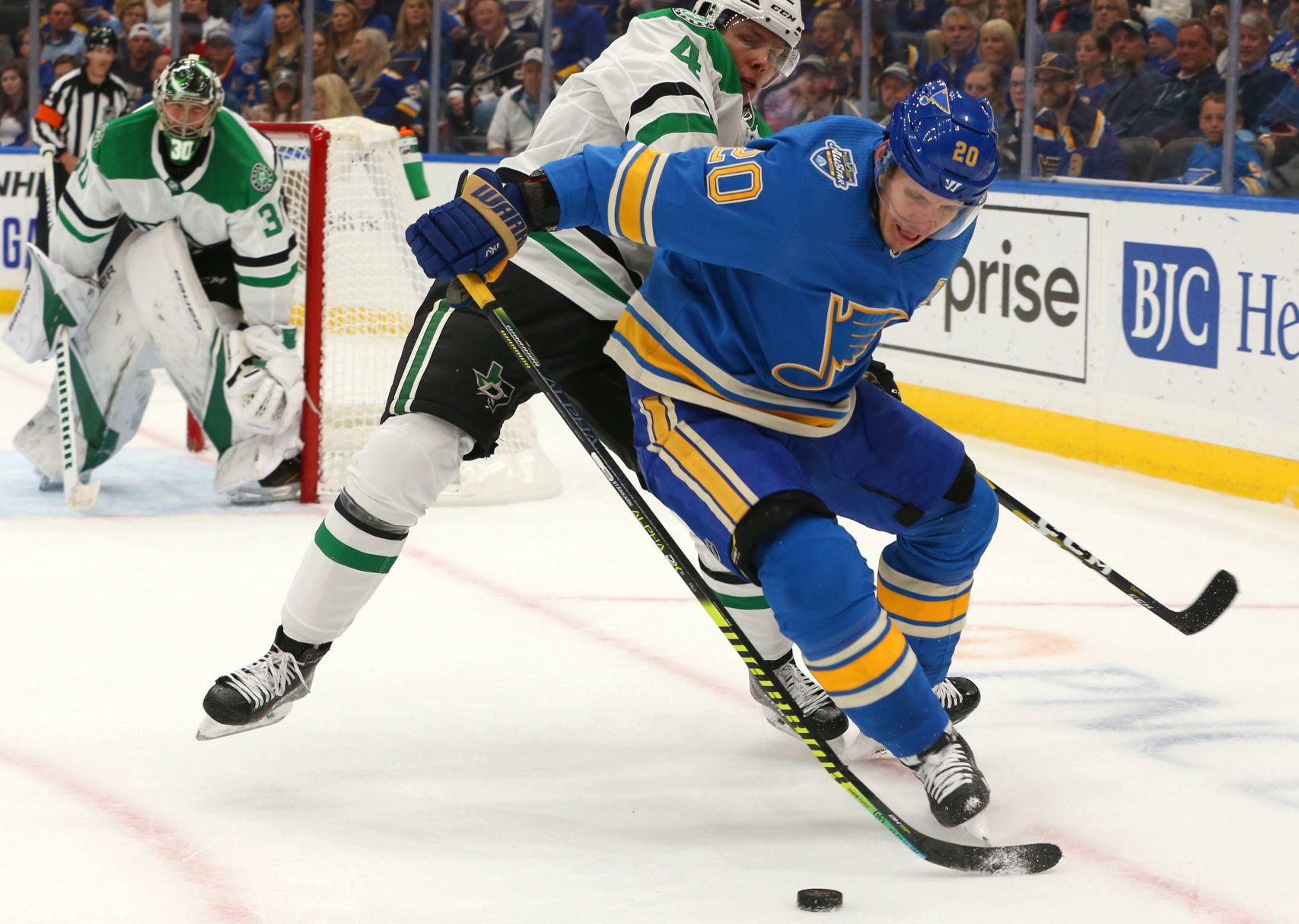 Blues host Stars